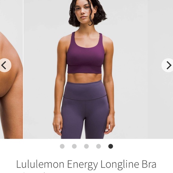 lululemon athletica Deep Purple Crisscross Sports Bra - Picture 13 of 14